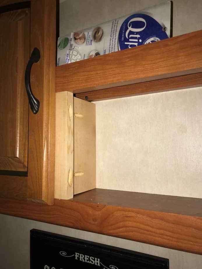 RV Bathroom Storage Hacks